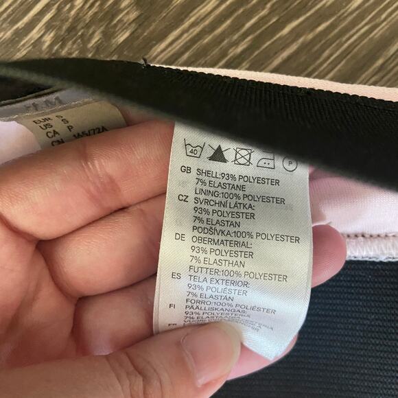 H&M Skirt Women's Size Small Light Pink Bodycon Mid-Thigh Skirt - Picture 4 of 7